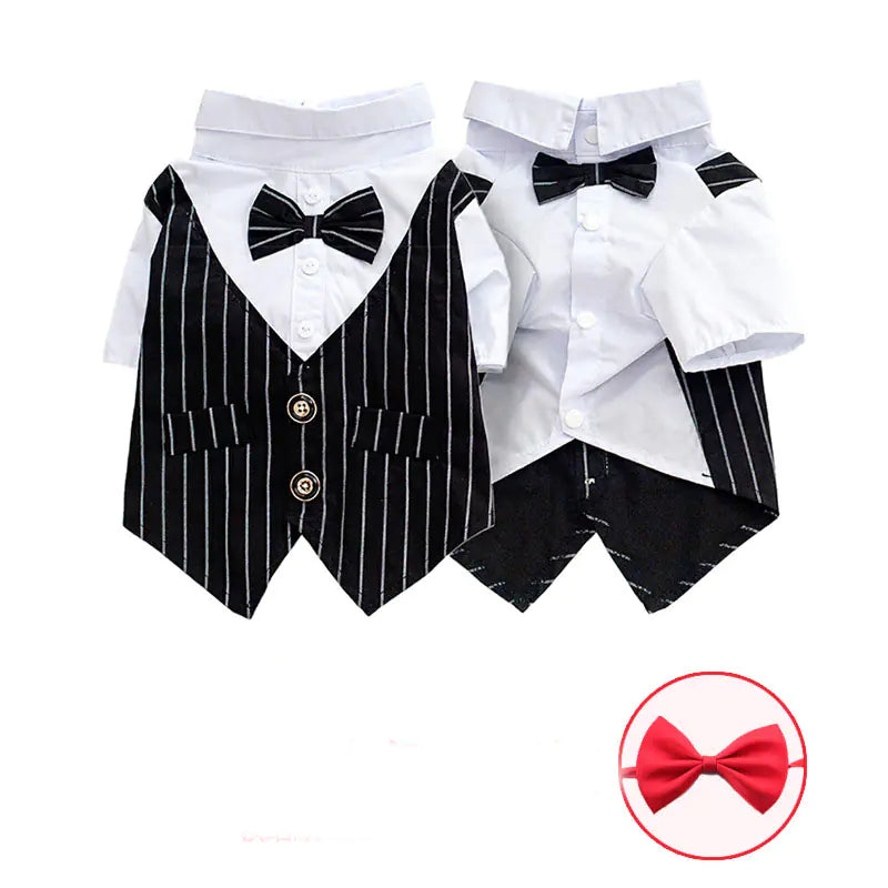 Simple Fashionable Pet Dog Shirt Suit
