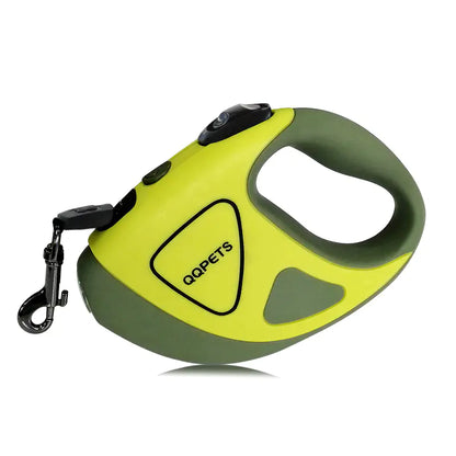 Automatic Retractable LED Dog Leash with Fiber Rope