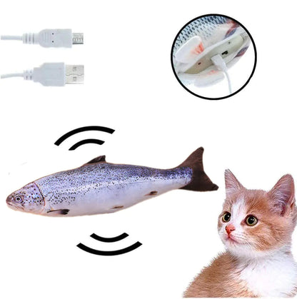 Toy Electric Fish for Cat Entertainment